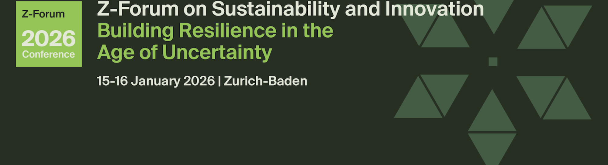 Veranstaltung: Building Resilience in the Age of Uncertainty